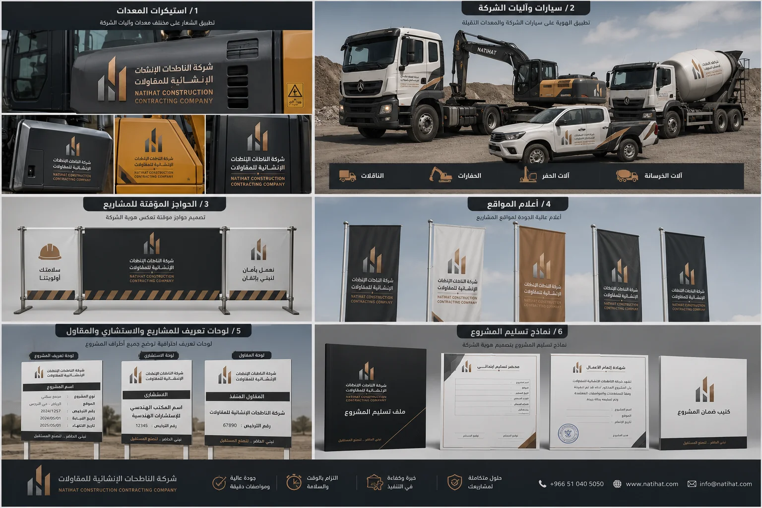 إدارة المواقع الإنشائية في الرياض | شركة الناطحات للمقاولات
