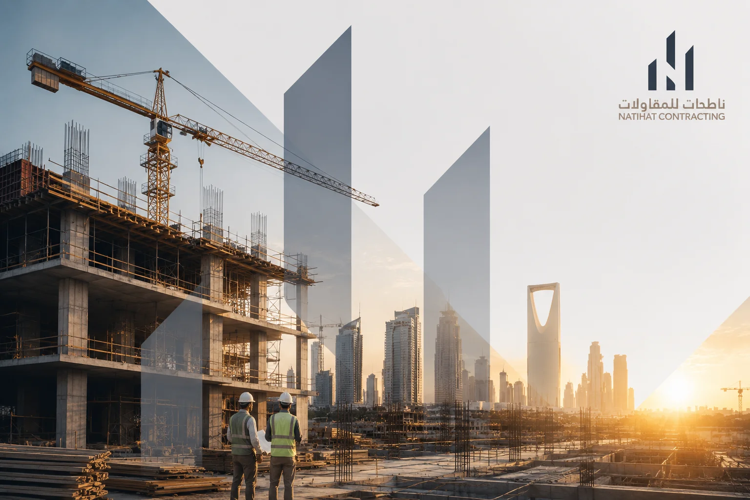 أعمال البناء والإنشاء في الرياض تنفيذ احترافي | شركة الناطحات للمقاولات