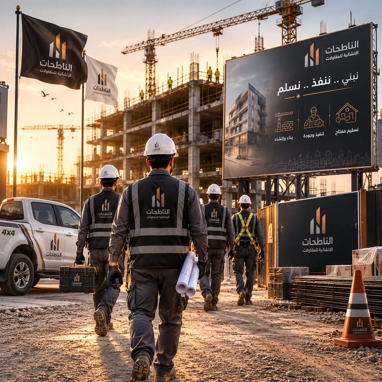 خدمات البناء والتسليم الجاهز في الرياض | شركة الناطحات للمقاولات