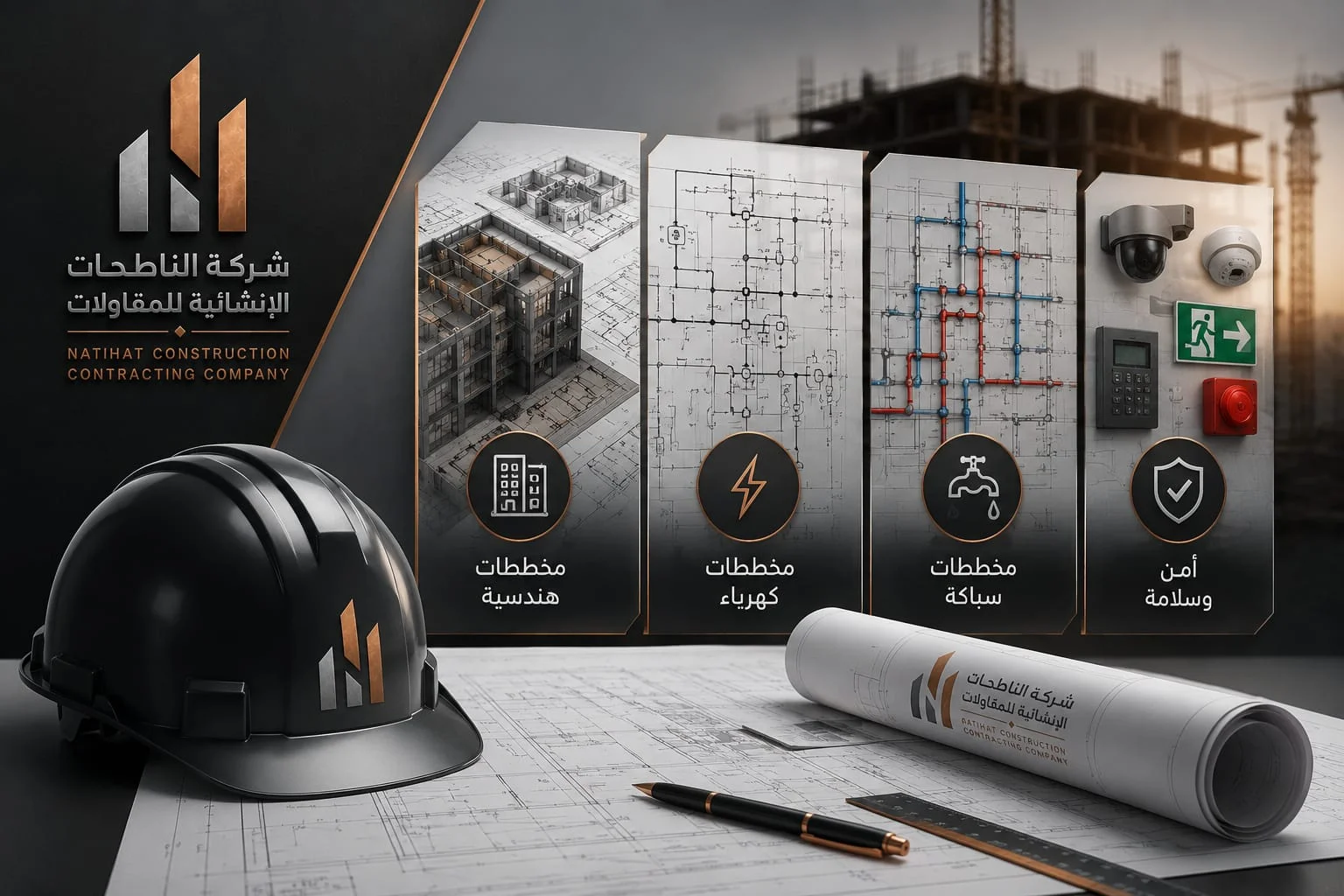 المخططات والتصاميم الهندسية في الرياض | شركة الناطحات للمقاولات