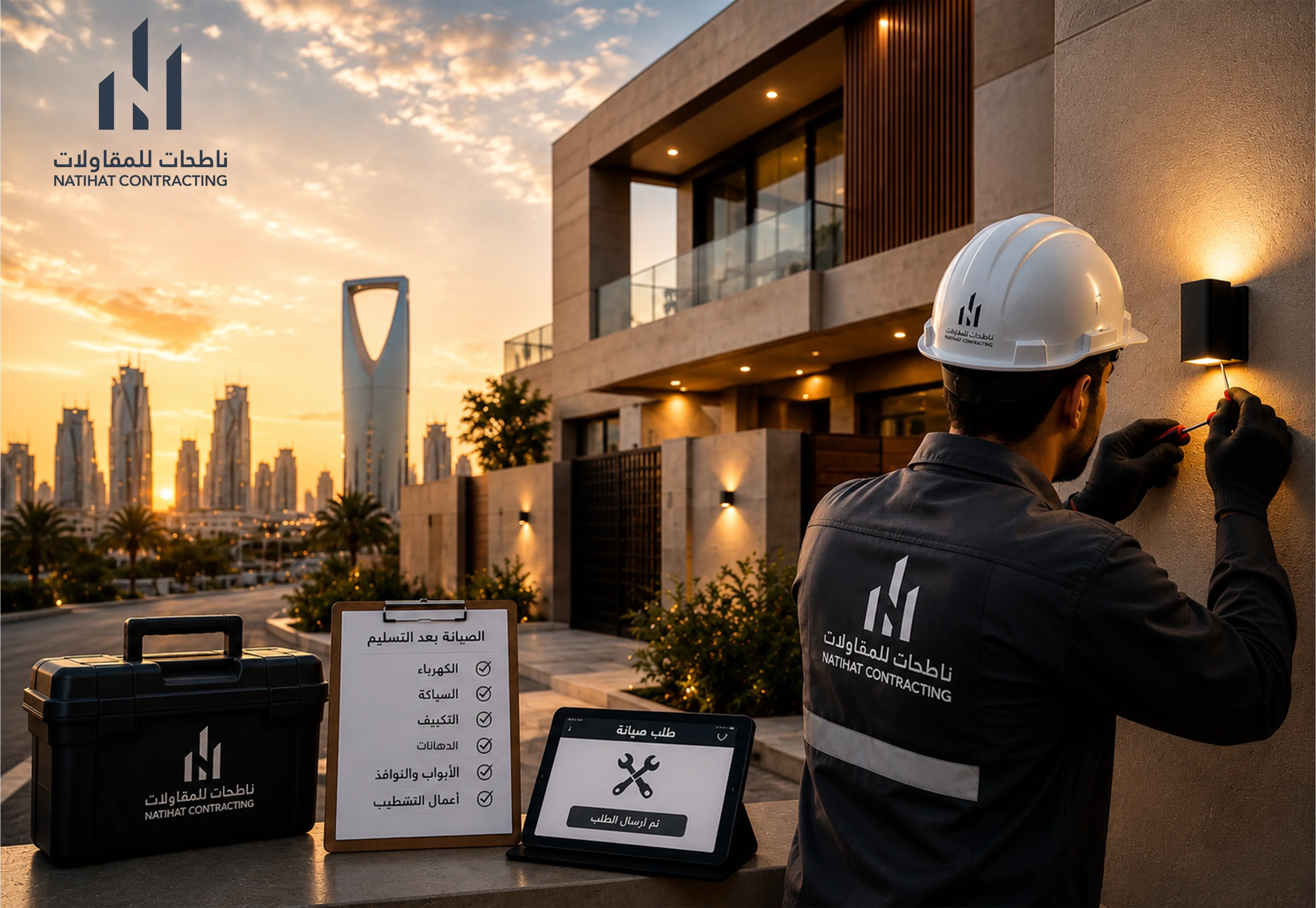 خدمات الصيانة بعد التسليم في الرياض